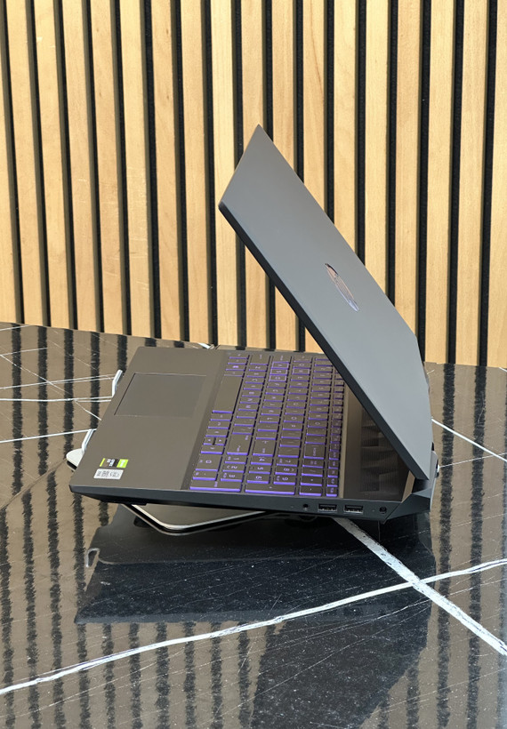 لپ تاپ اچ چی مدلram:16 ssd:512GB cpu:i7 gpu:4GBGTX1650 Pavilion Gaming 15-dk1037tx