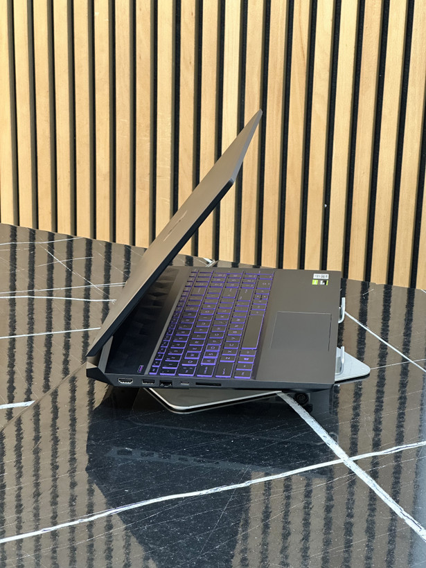 لپ تاپ اچ چی مدلram:16 ssd:512GB cpu:i7 gpu:4GBGTX1650 Pavilion Gaming 15-dk1037tx