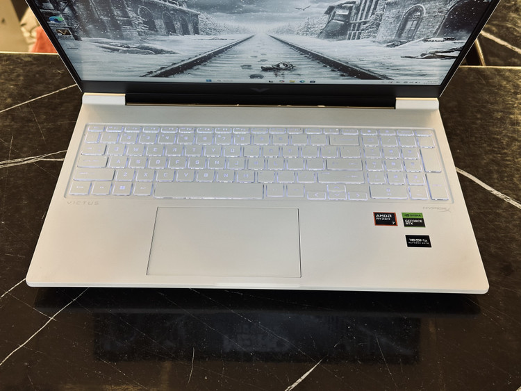 لپ تاپ اچ پی استوکlaptop HP Victus 16X cpu:Ryzen7-8845HS ram:16GB ssd:1TB SSD gpu:8GB RTX4060 HP Victus 16X